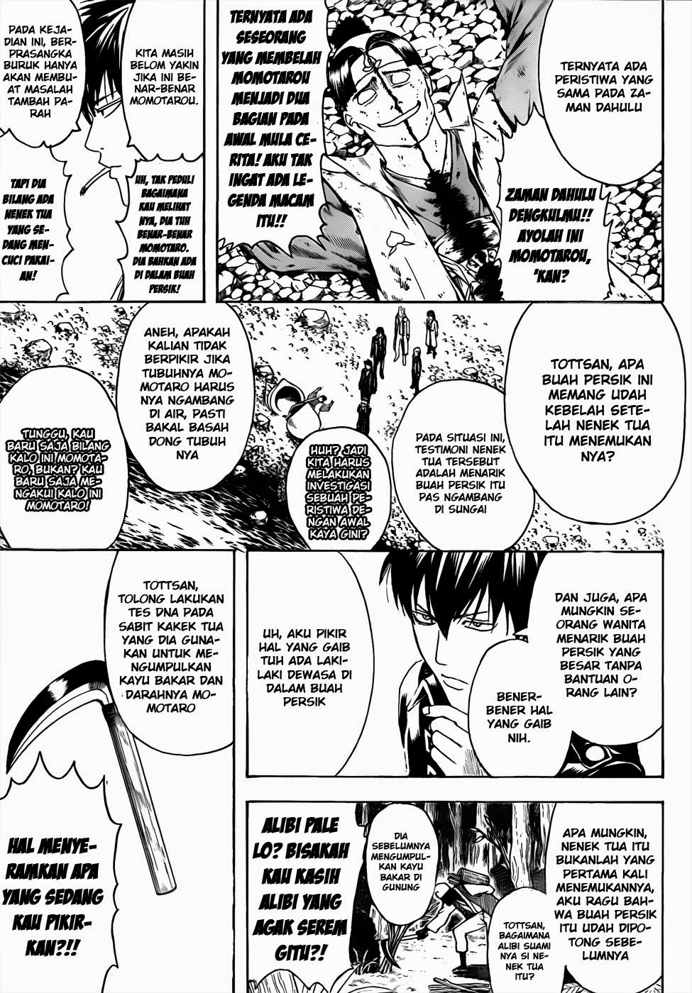 Gintama Chapter 435 Gambar 9
