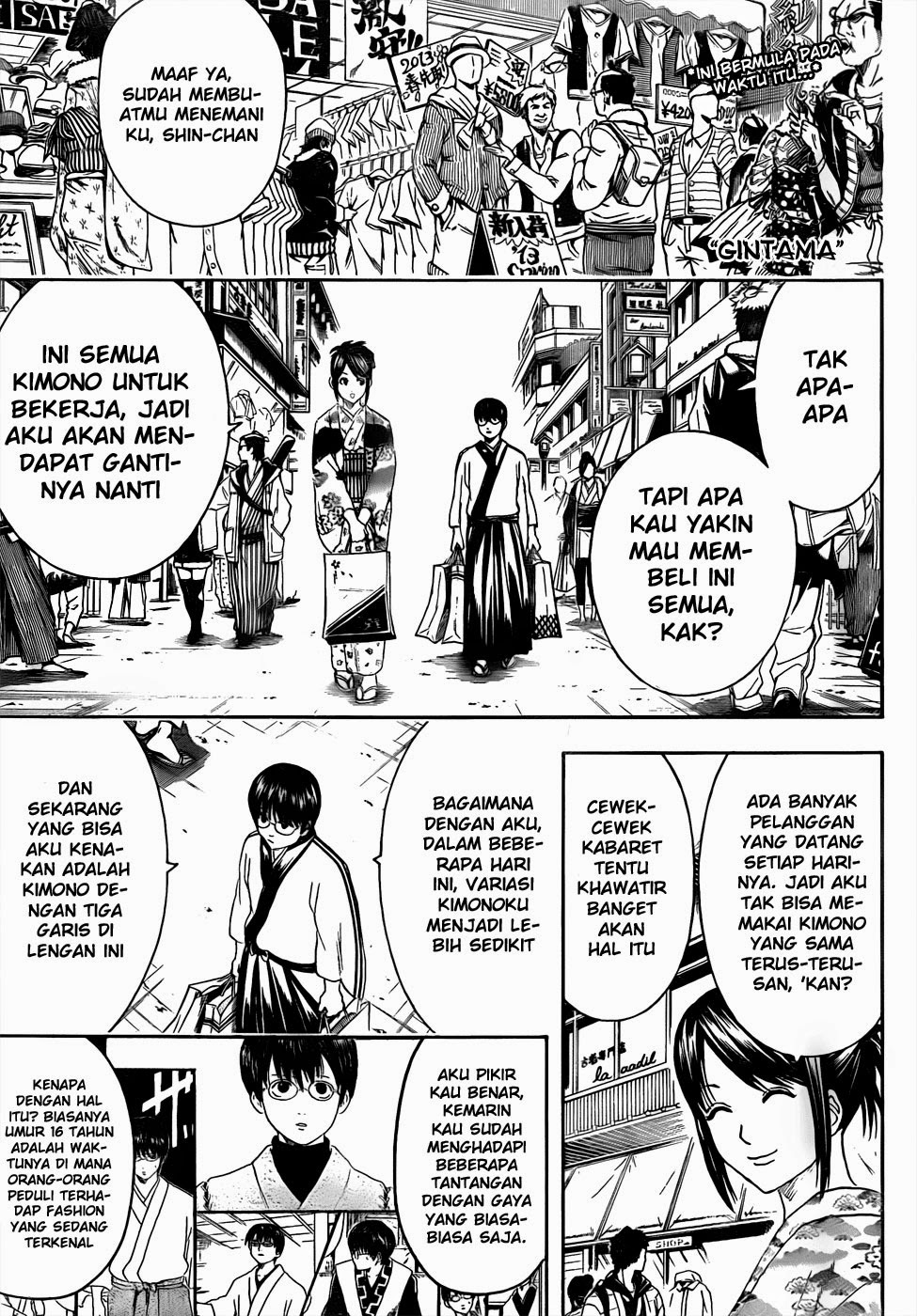 Baca Komik Gintama Chapter 434 Gambar 1