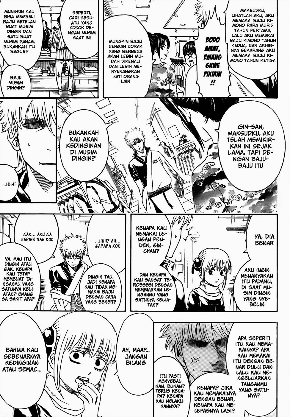 Gintama Chapter 434 Gambar 9