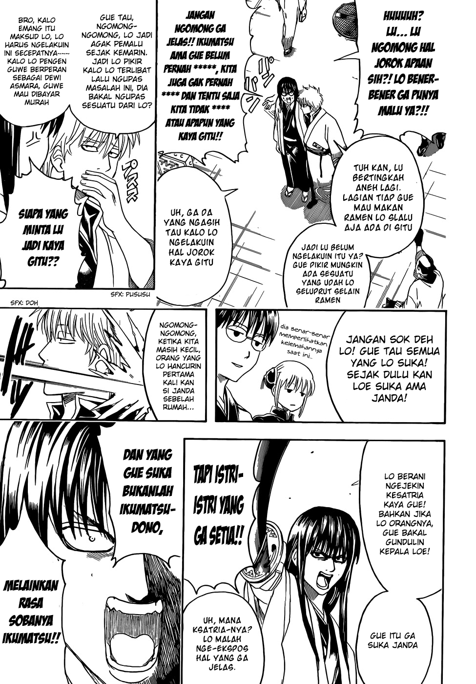 Gintama Chapter 431 Gambar 7