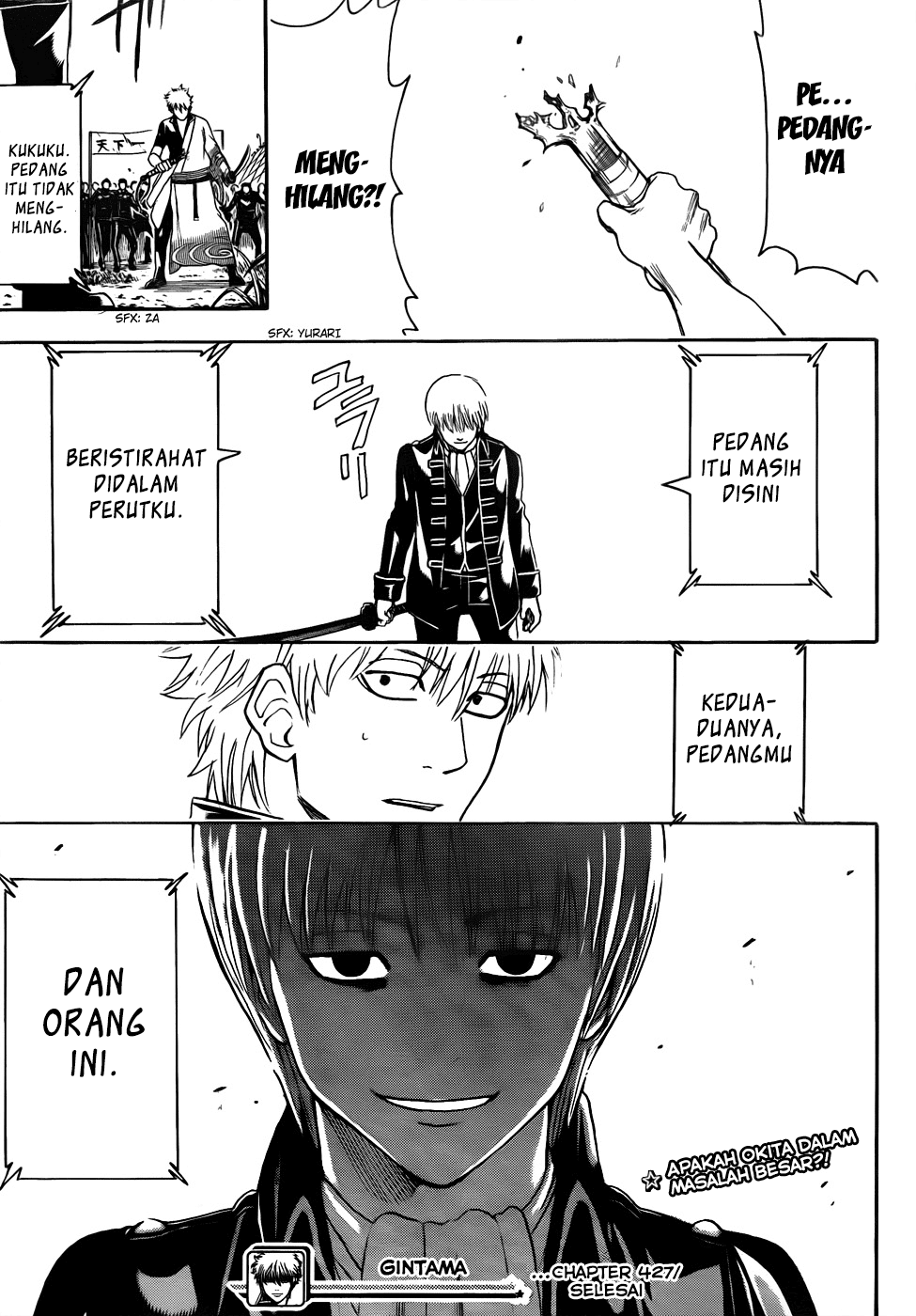 Gintama Chapter 427 Gambar 19