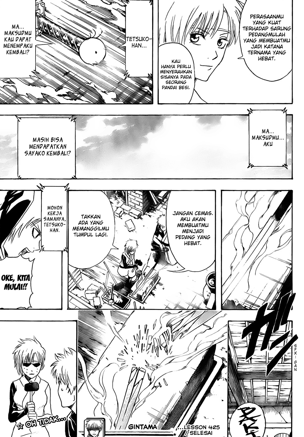 Gintama Chapter 425 Gambar 19