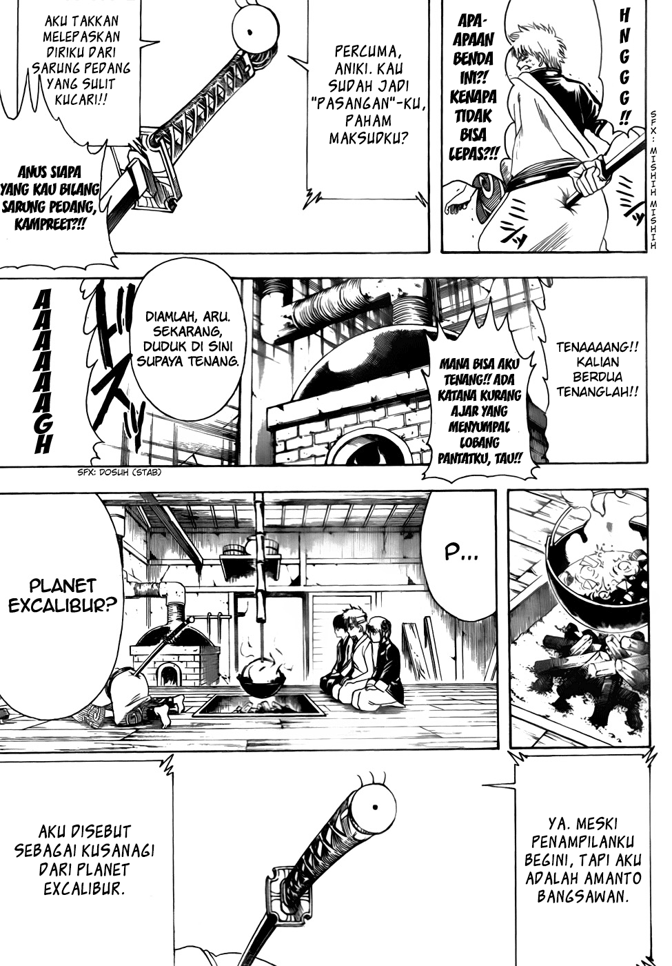 Gintama Chapter 424 Gambar 9