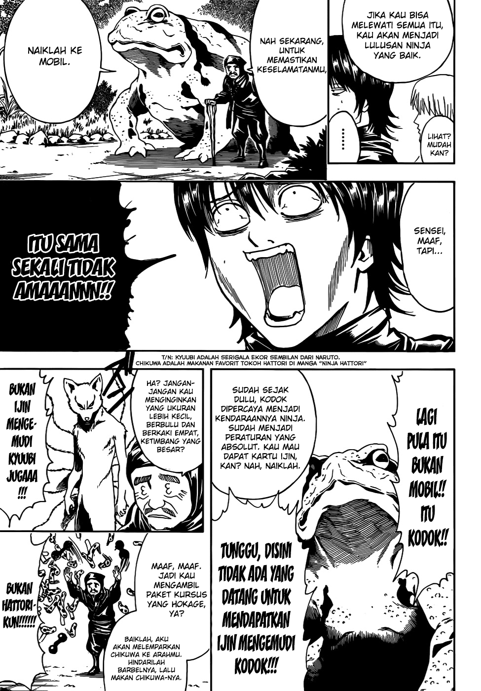 Gintama Chapter 423 Gambar 9