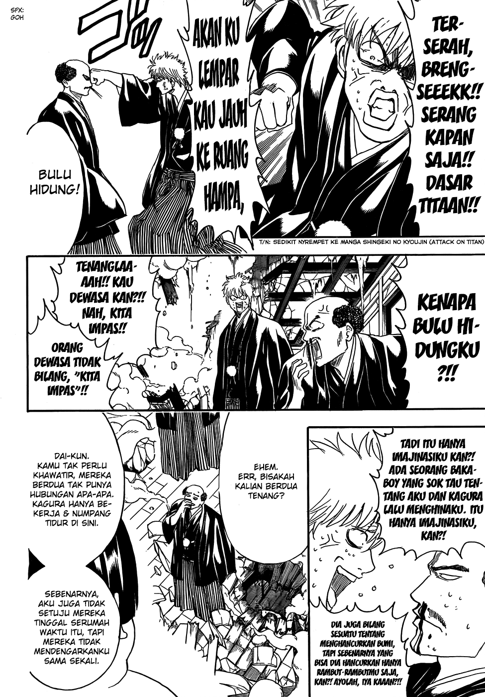 Gintama Chapter 421 Gambar 6