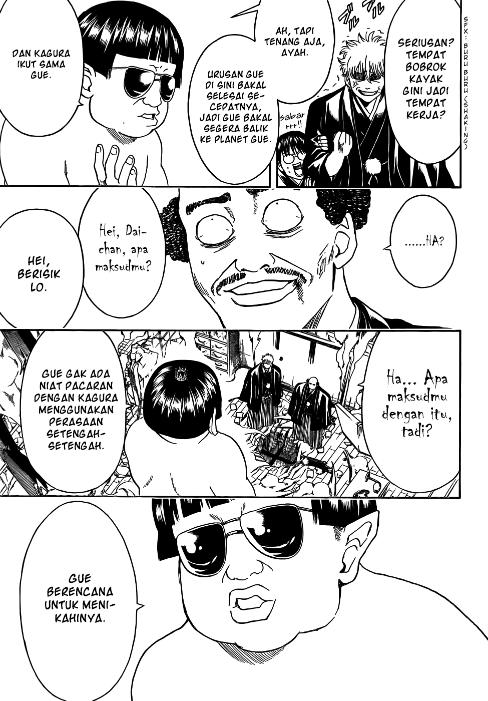 Gintama Chapter 421 Gambar 7