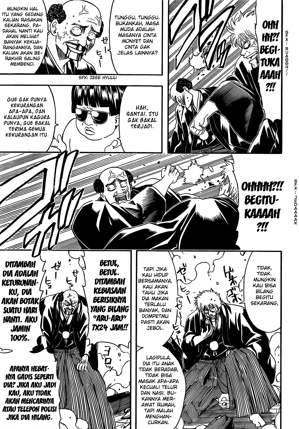 Gintama Chapter 421 Gambar 9