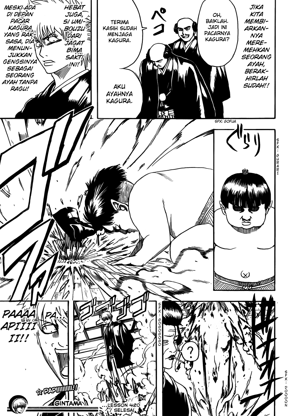 Gintama Chapter 420 Gambar 19