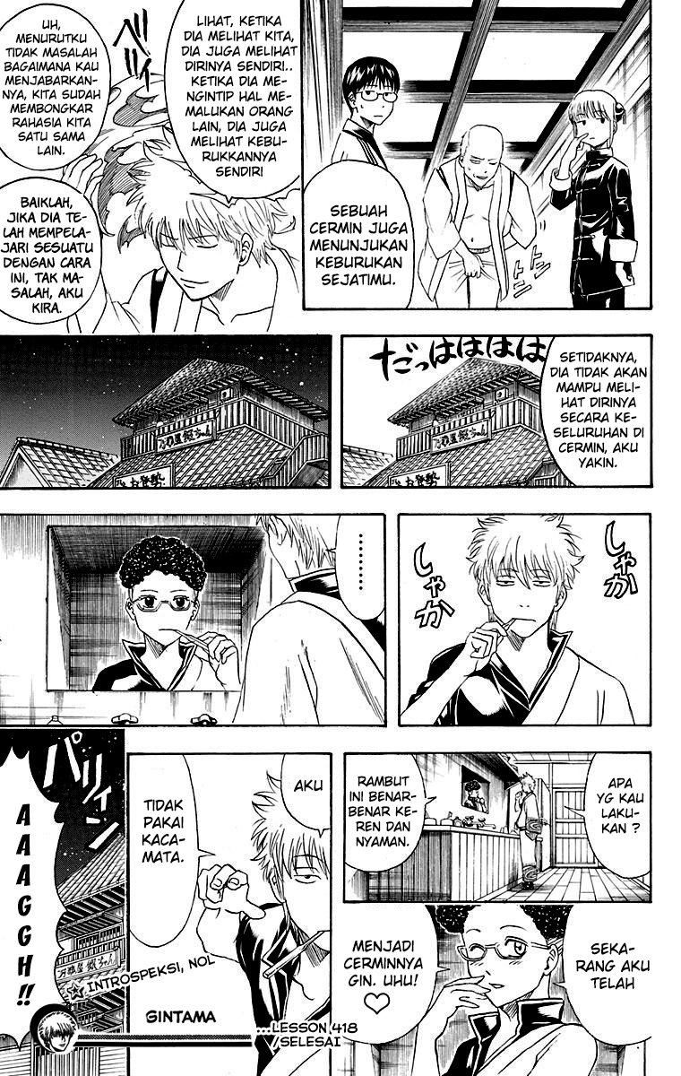 Gintama Chapter 418 Gambar 19