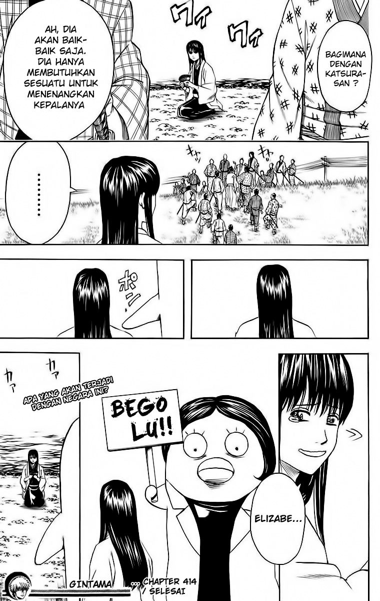 Gintama Chapter 414 Gambar 18