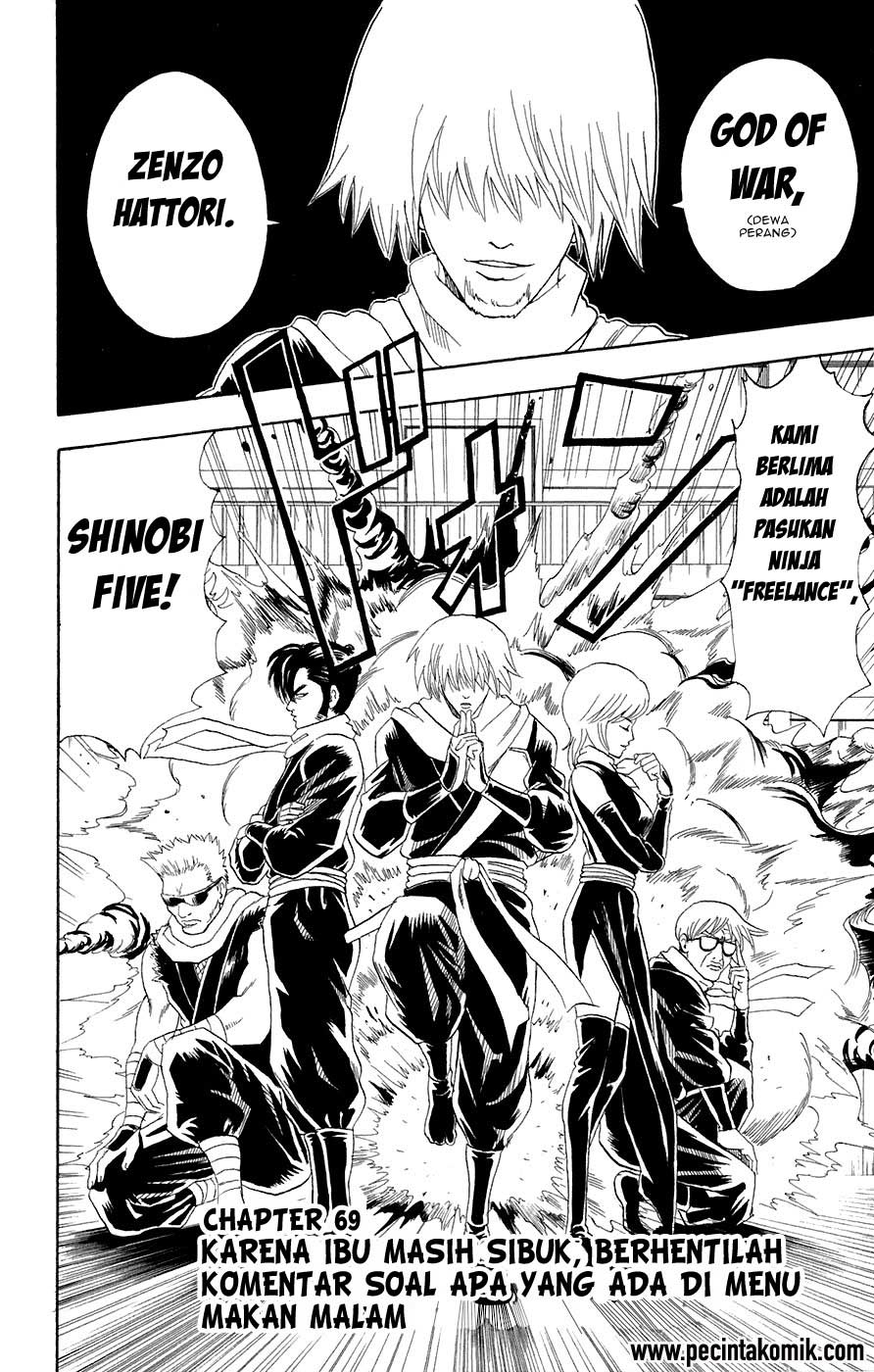 Gintama Chapter 69 Gambar 3