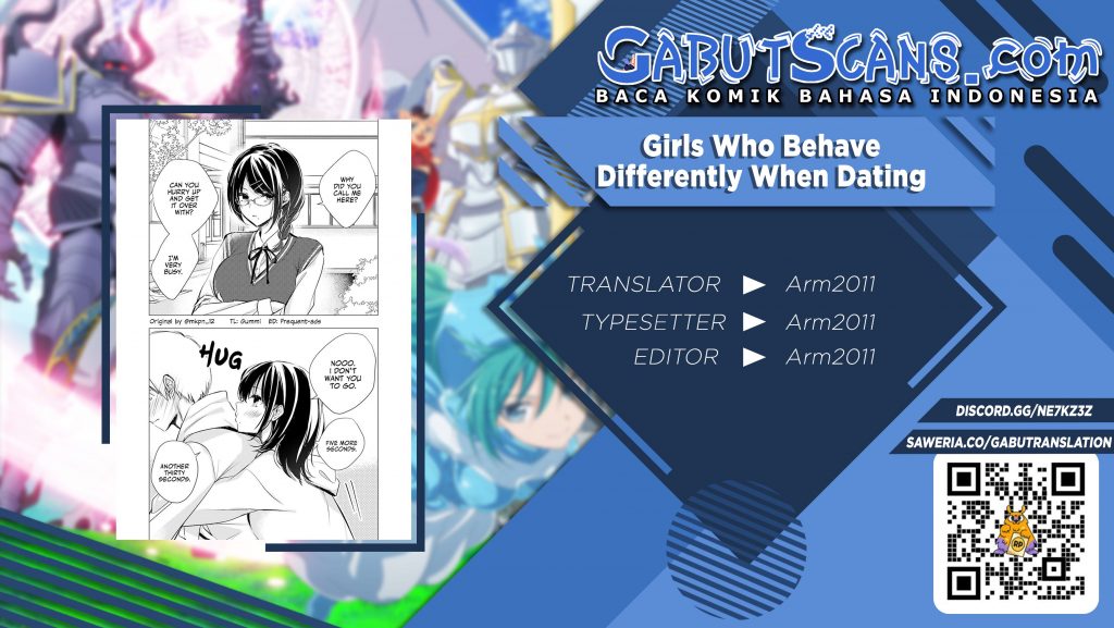 Baca Komik Girls Who Behave Differently When Dating Chapter .1 - Tamat Gambar 1