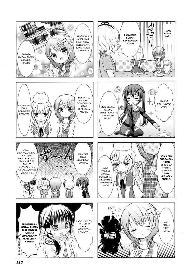 Gochuumon wa Usagi desu ka? Chapter 13 Gambar 5