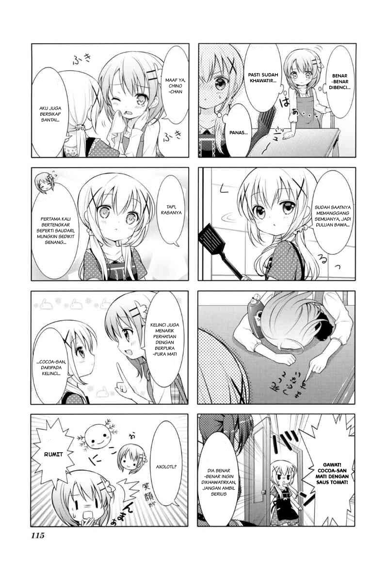 Gochuumon wa Usagi desu ka? Chapter 13 Gambar 7