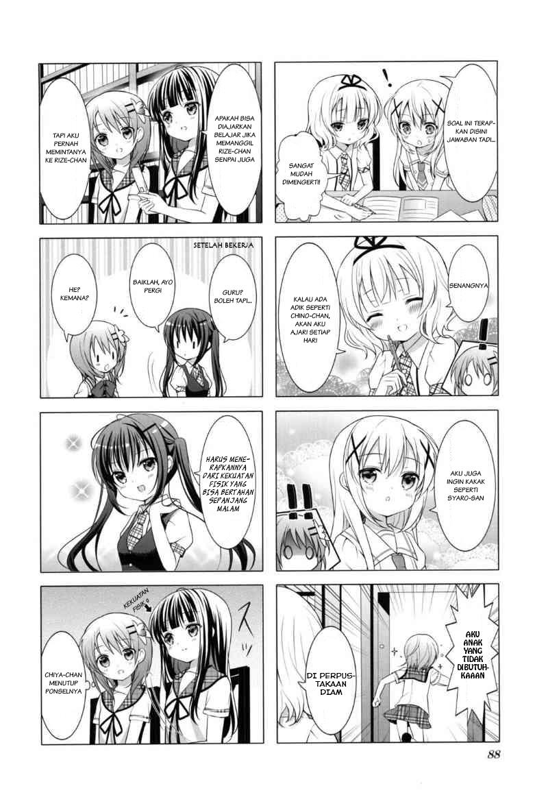 Gochuumon wa Usagi desu ka? Chapter 10 Gambar 4