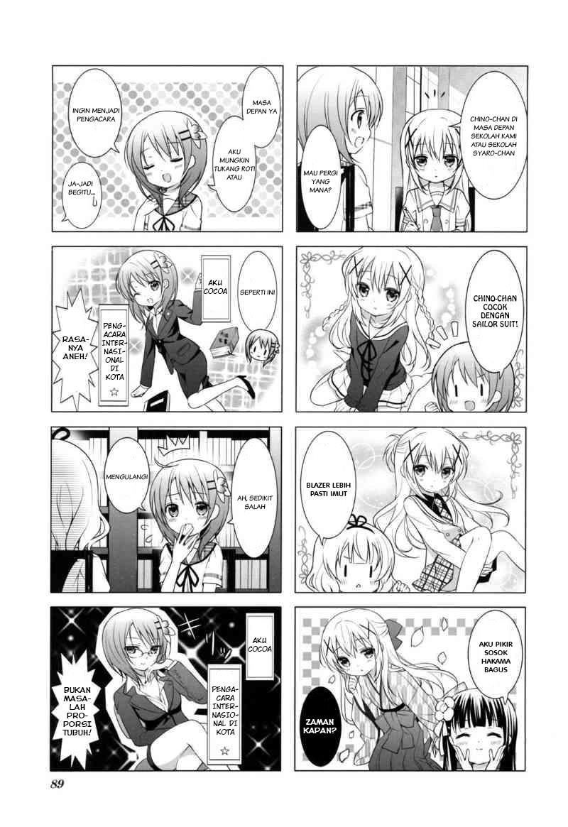 Gochuumon wa Usagi desu ka? Chapter 10 Gambar 5