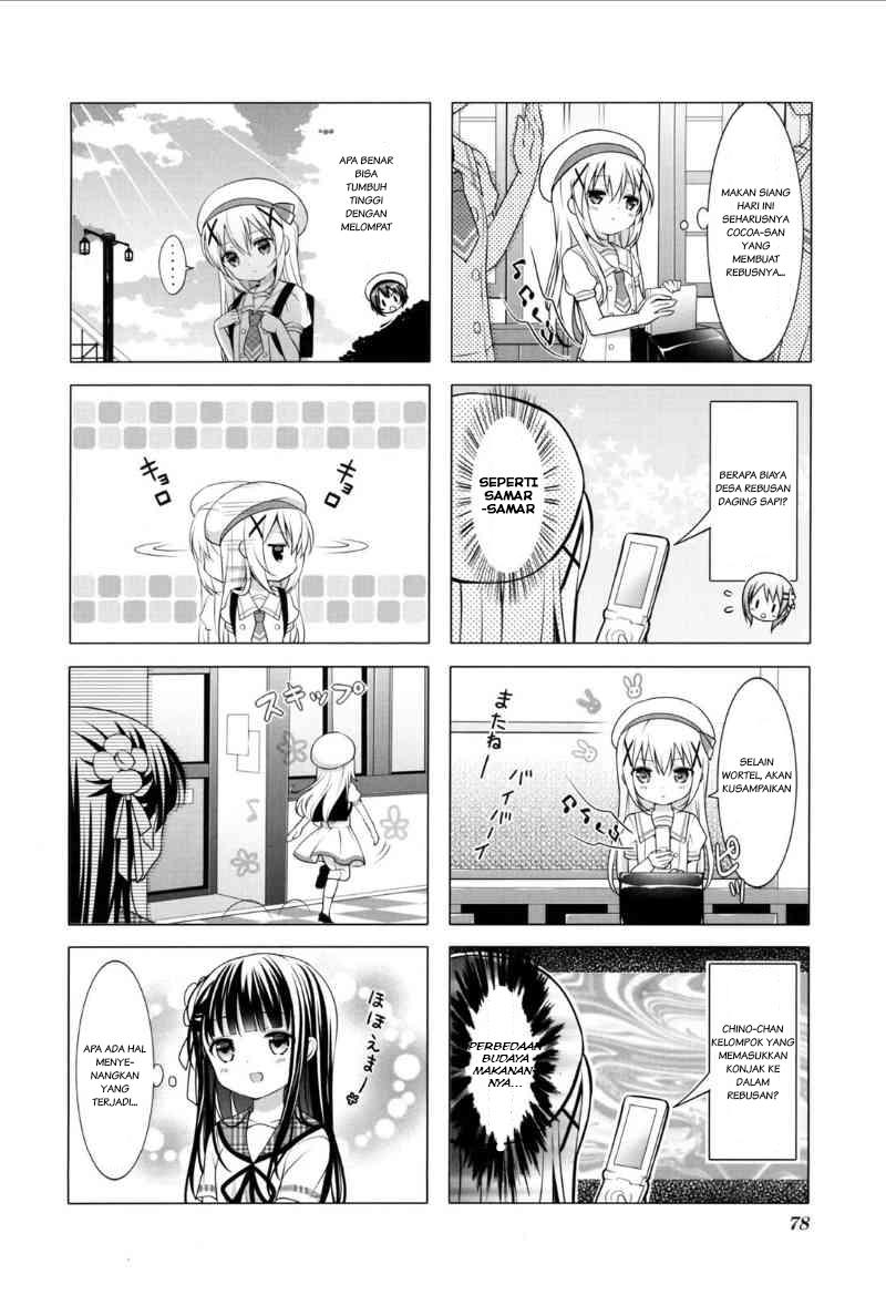 Gochuumon wa Usagi desu ka? Chapter 9 Gambar 4