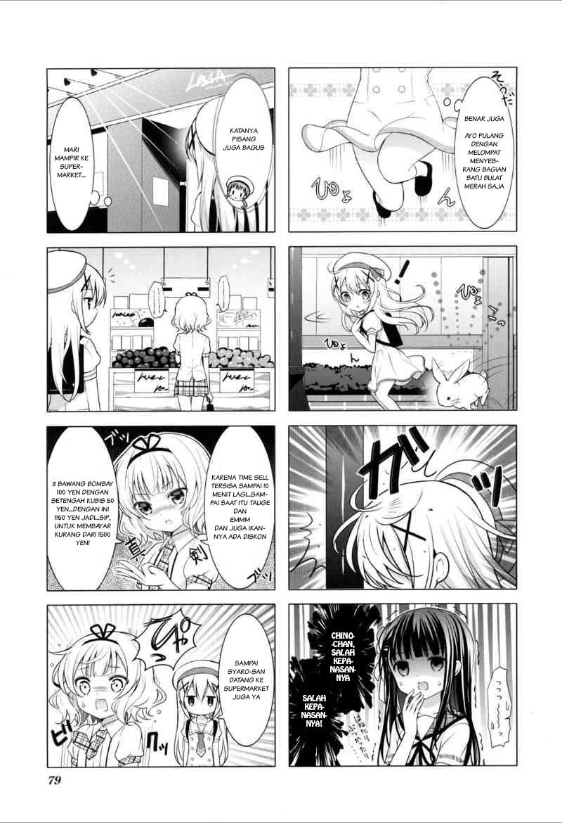 Gochuumon wa Usagi desu ka? Chapter 9 Gambar 5