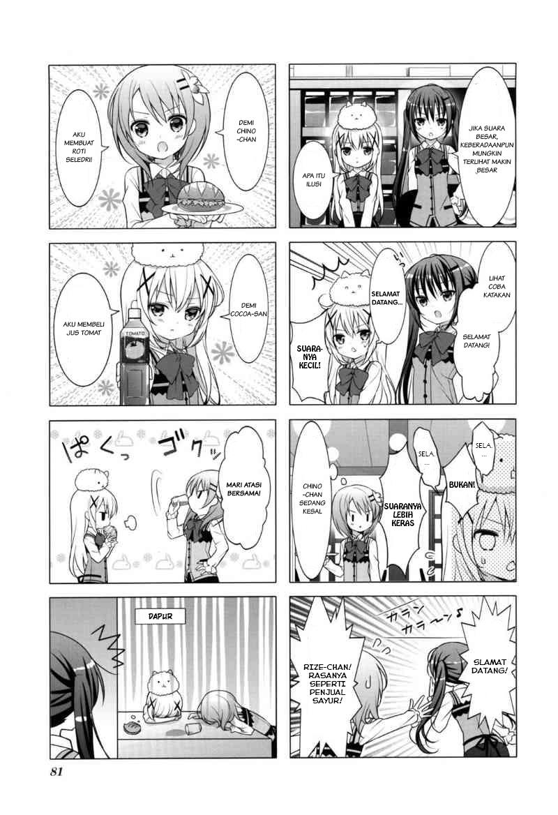 Gochuumon wa Usagi desu ka? Chapter 9 Gambar 7