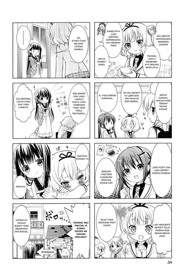Gochuumon wa Usagi desu ka? Chapter 6 Gambar 8