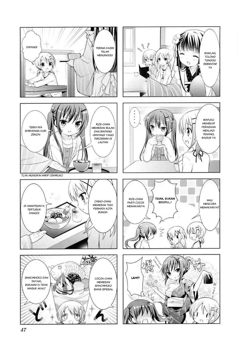 Gochuumon wa Usagi desu ka? Chapter 5 Gambar 5