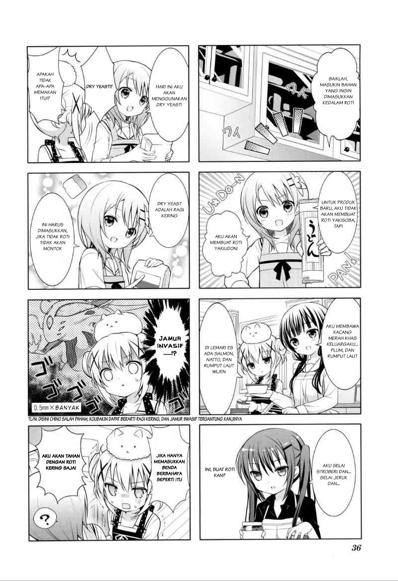 Gochuumon wa Usagi desu ka? Chapter 4 Gambar 4
