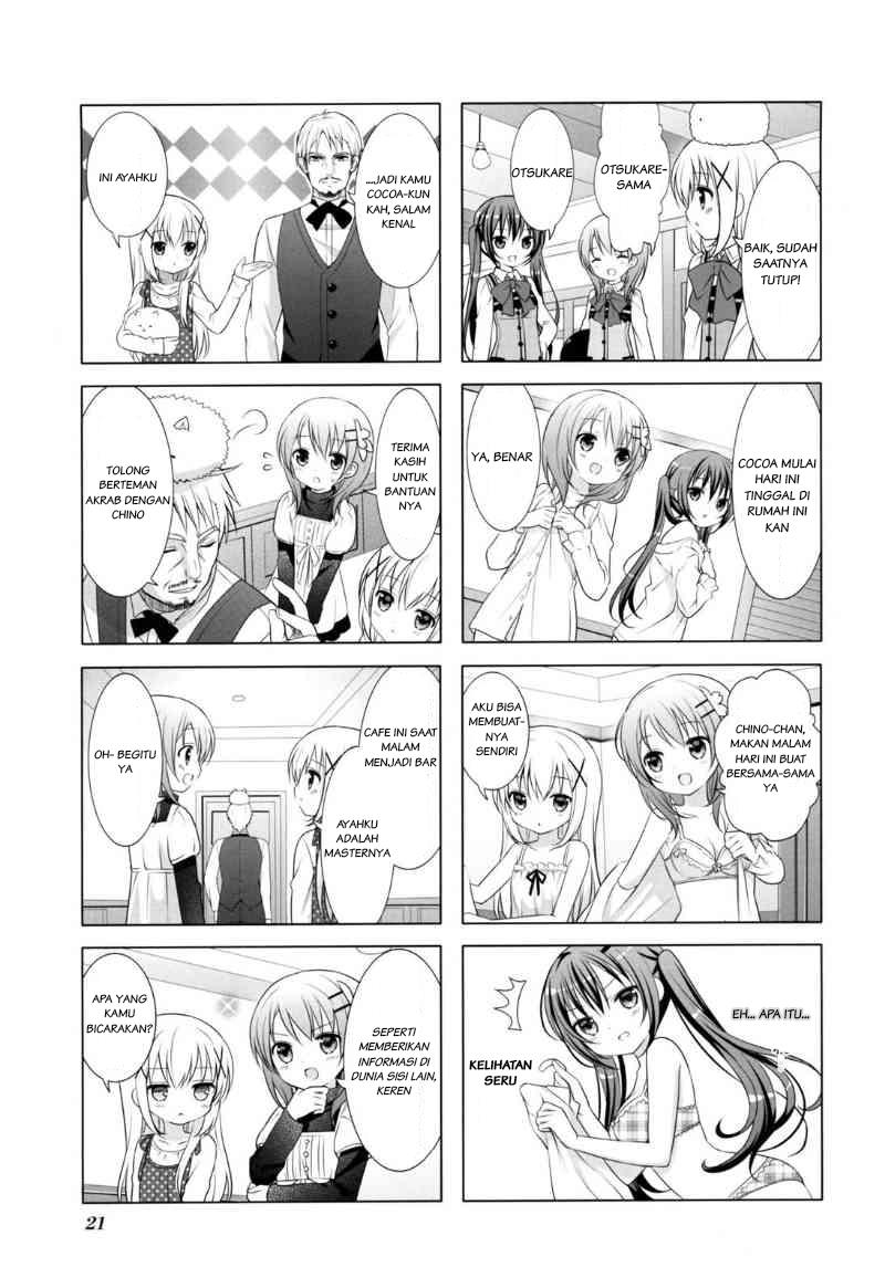 Gochuumon wa Usagi desu ka? Chapter 2 Gambar 5
