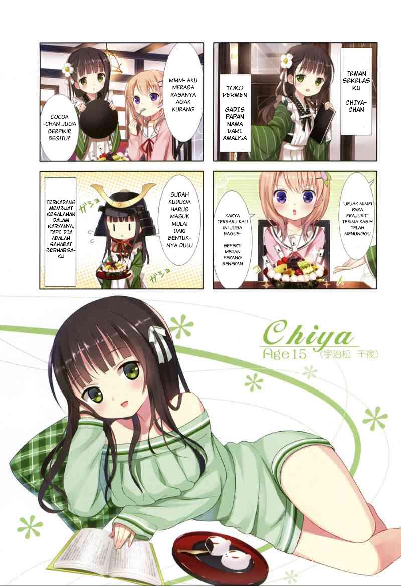 Gochuumon wa Usagi desu ka? Chapter 00.1 Gambar 4
