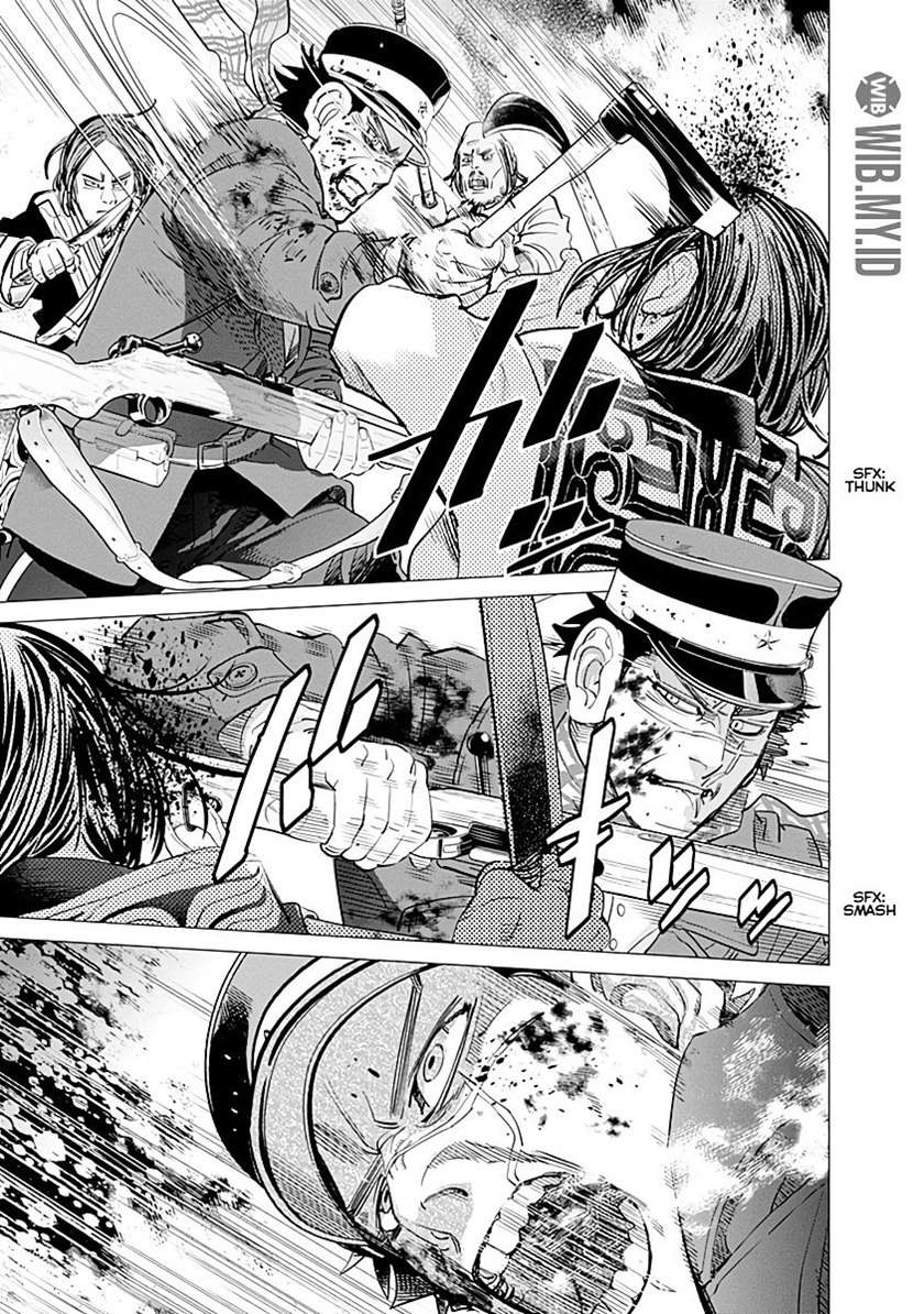 Golden Kamuy Chapter 89 Gambar 16