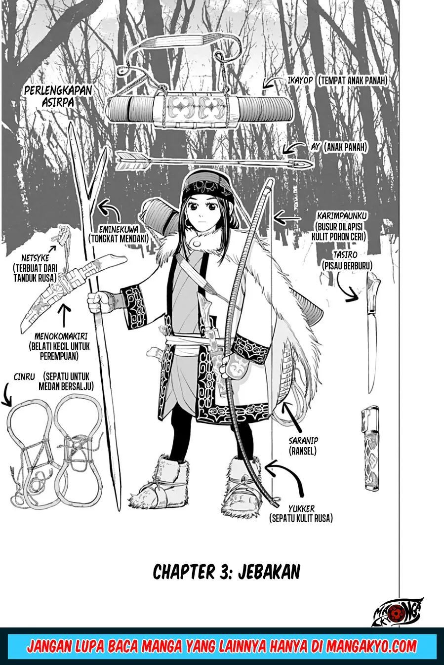 Baca Komik Golden Kamuy Chapter 3 Gambar 1