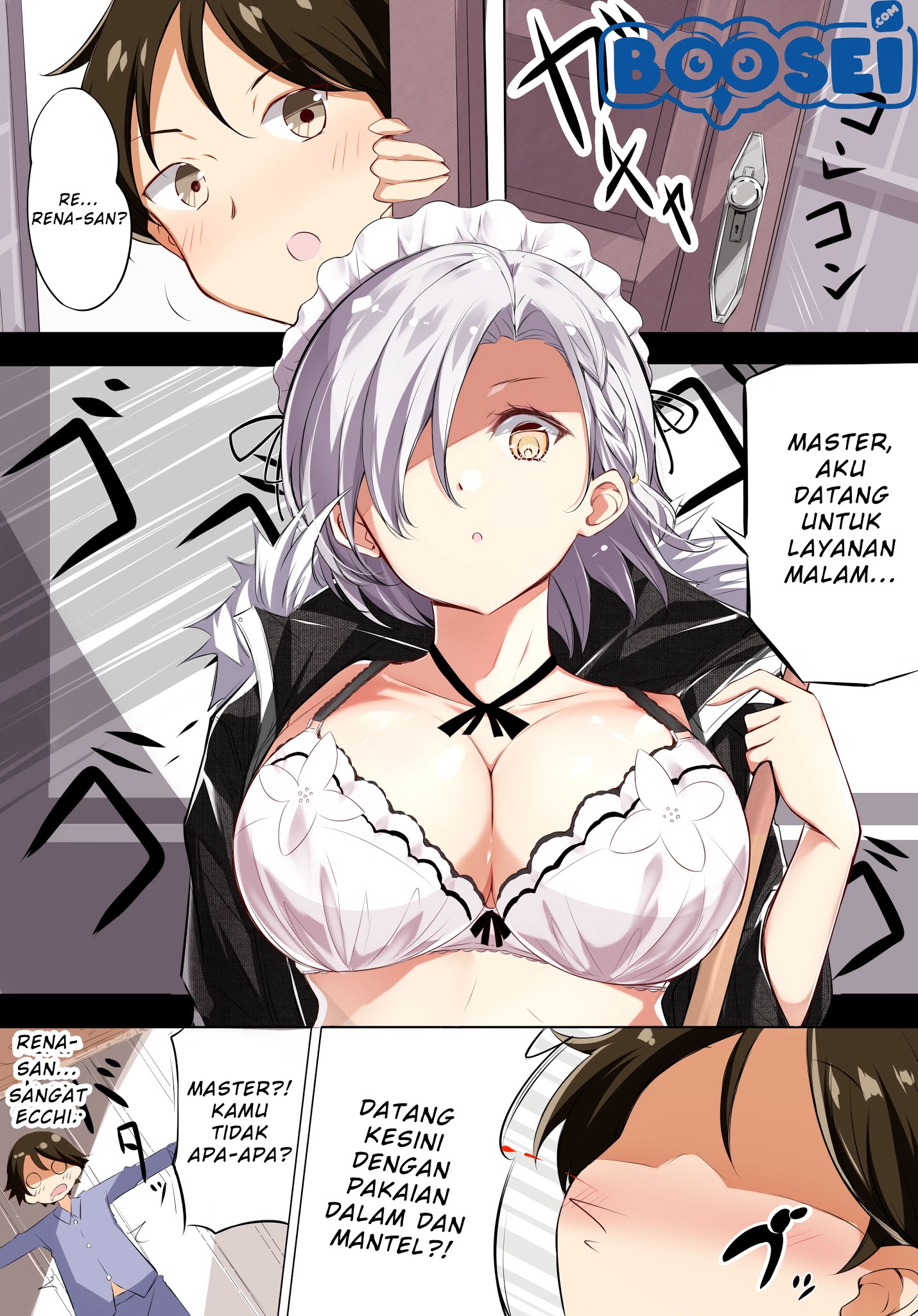 Gohoushi Maid ga H Cup Nanoni Ecchi ja Nai Chapter 1 Gambar 4