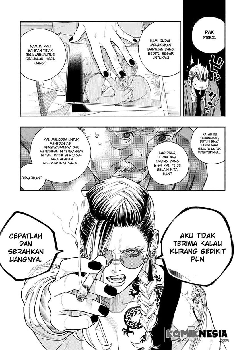 Gokurakugai Sanbandori no Ken Chapter 00.1 Gambar 10