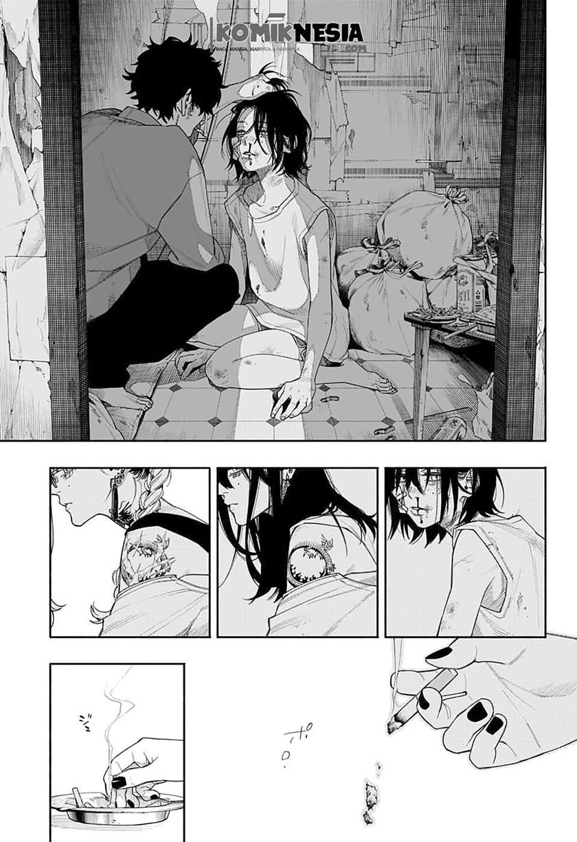 Gokurakugai Sanbandori no Ken Chapter 00.1 Gambar 30