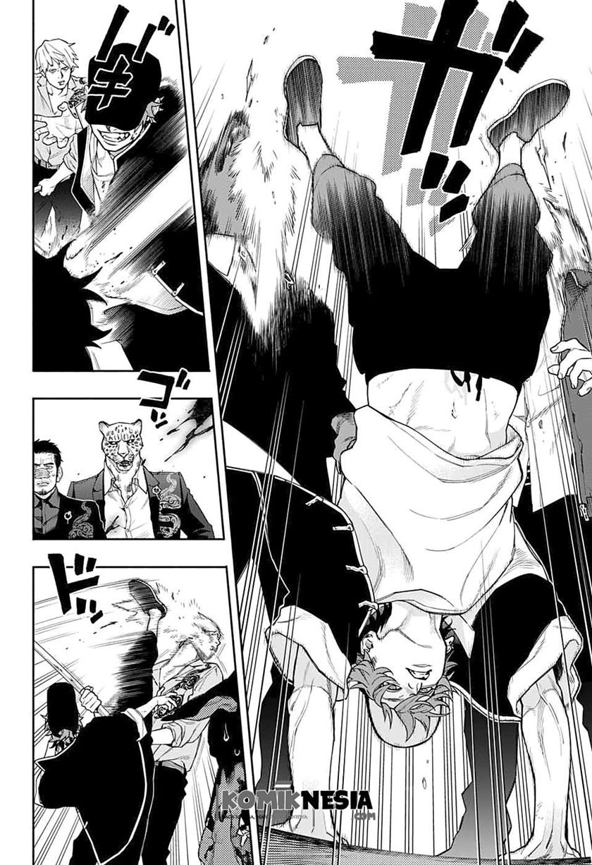 Gokurakugai Sanbandori no Ken Chapter 00.1 Gambar 42
