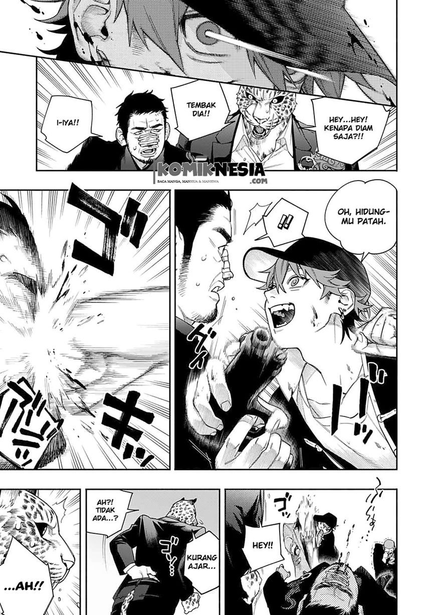 Gokurakugai Sanbandori no Ken Chapter 00.1 Gambar 43