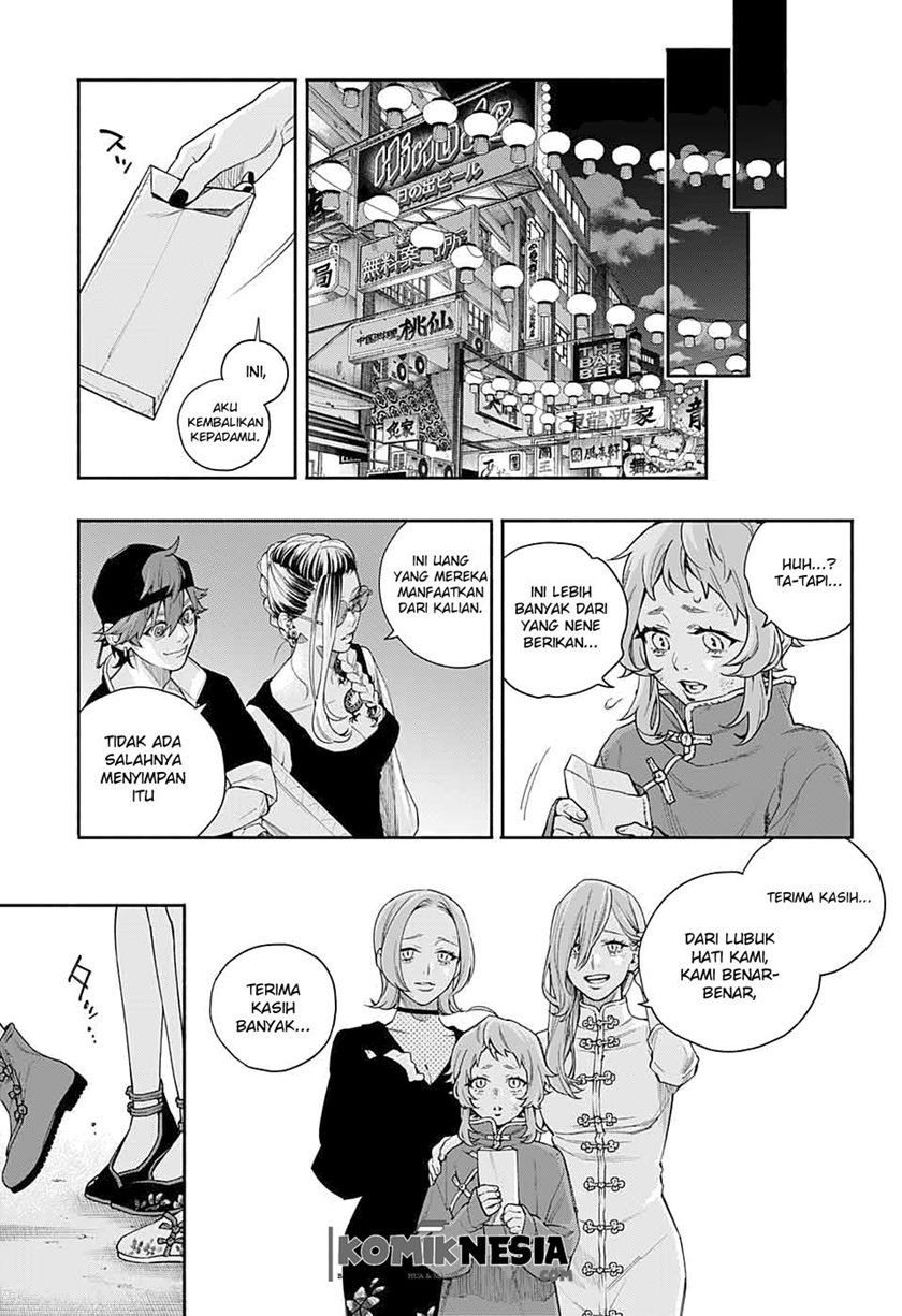 Gokurakugai Sanbandori no Ken Chapter 00.1 Gambar 50