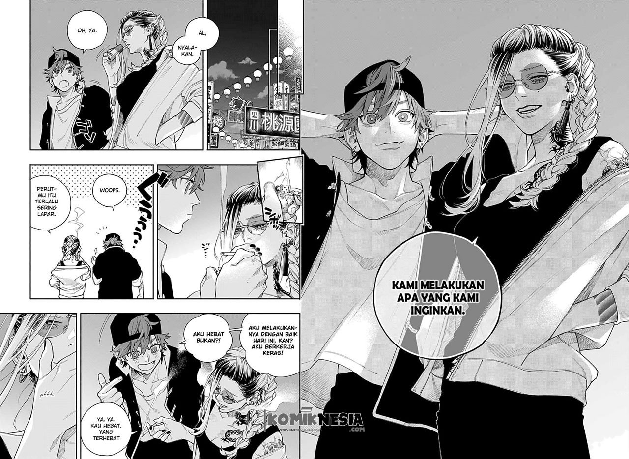 Gokurakugai Sanbandori no Ken Chapter 00.1 Gambar 53