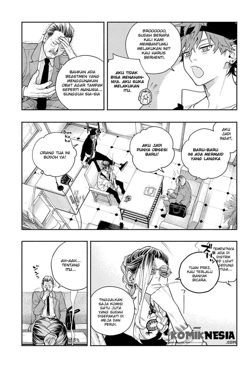 Gokurakugai Sanbandori no Ken Chapter 00.1 Gambar 8