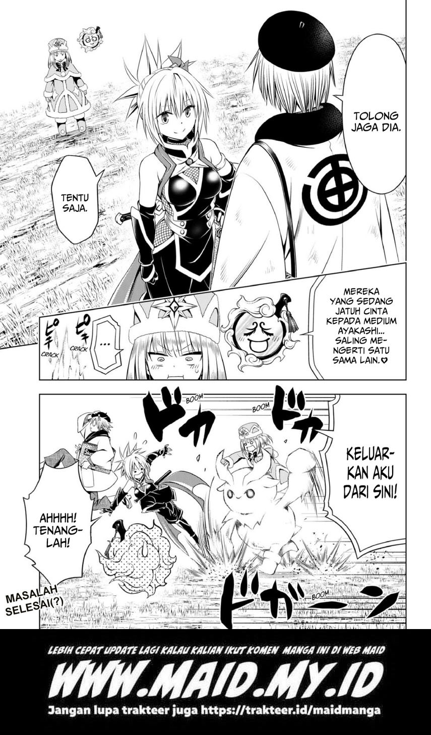 Ayakashi Triangle Chapter 93 Gambar 23