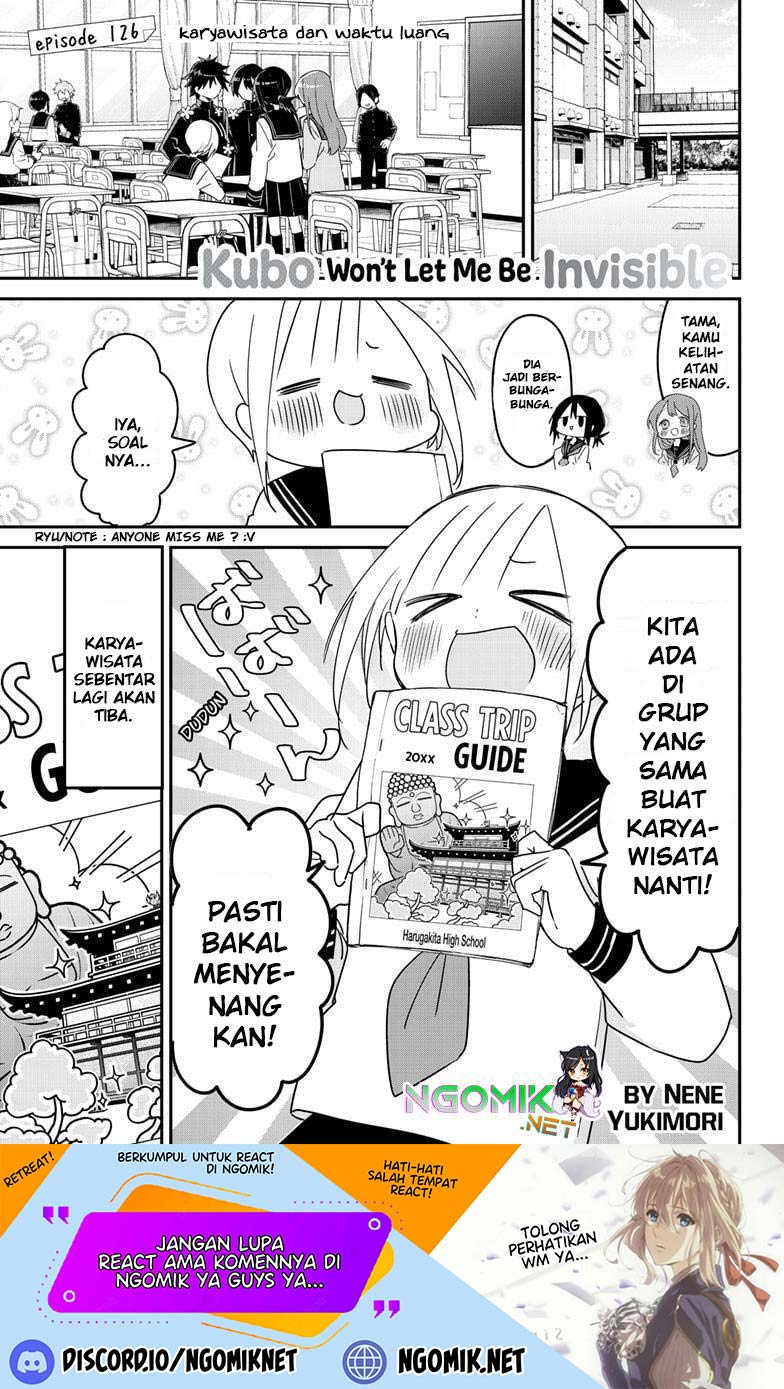 Baca  Kubo-san wa Boku (Mobu) wo Yurusanai Chapter 126 Gambar 2