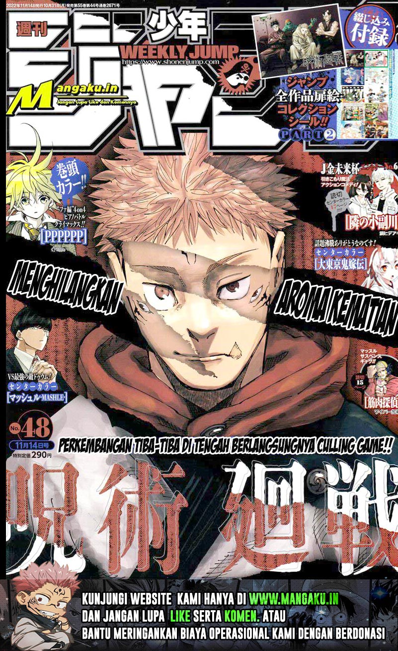 Baca Komik Jujutsu Kaisen Chapter 202 Gambar 1
