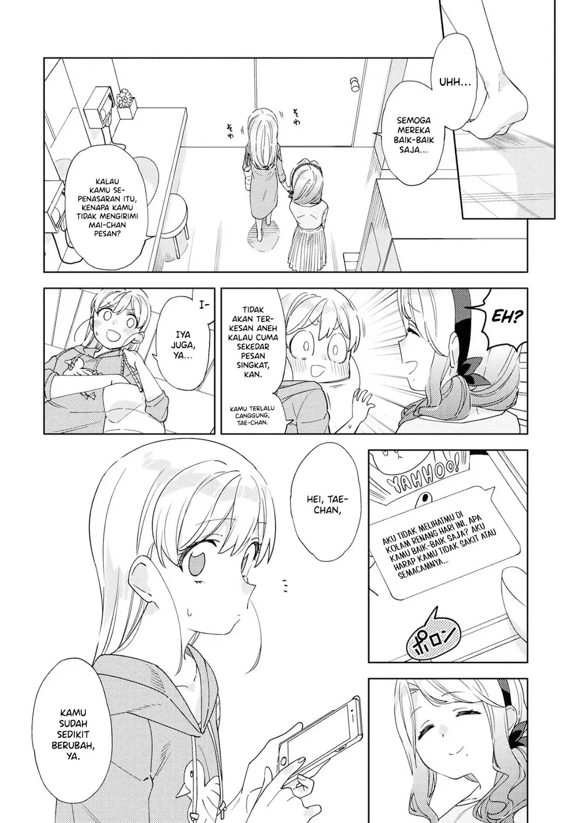 Kiotsukenayo, Onee-san Chapter 09 Gambar 8