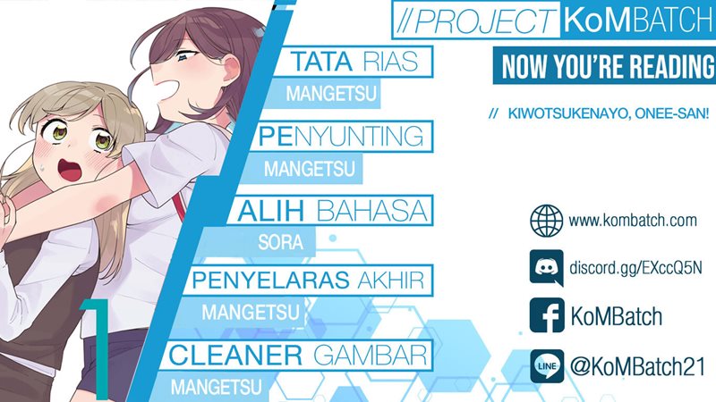 Baca Komik Kiotsukenayo, Onee-san Chapter 03 Gambar 1