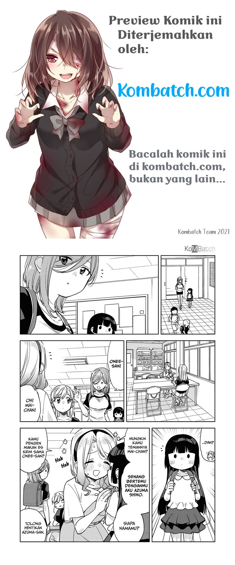 Kiotsukenayo, Onee-san Chapter 03 Gambar 14