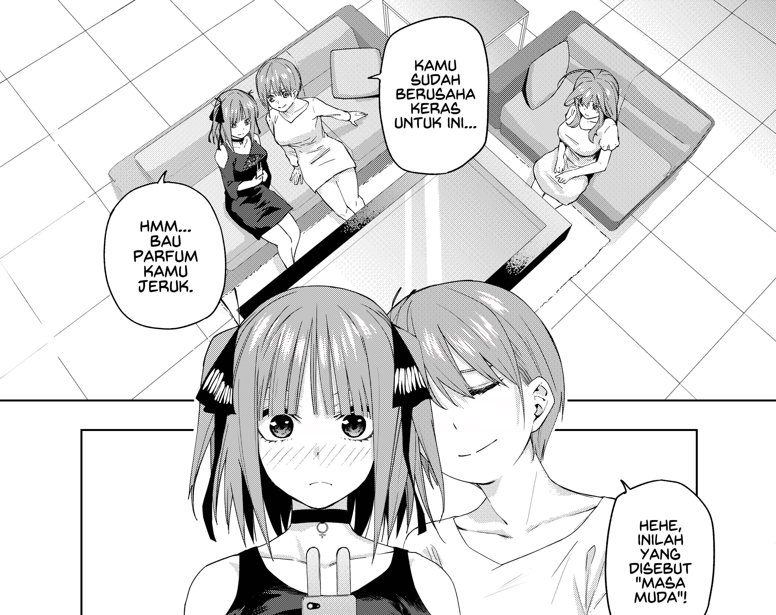 Gotoubun no Hanayome β Chapter 3 Gambar 3