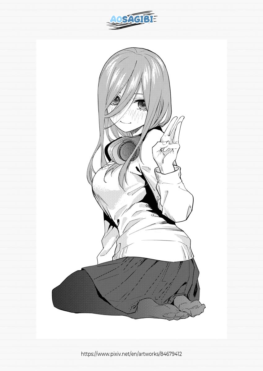 Gotoubun no Hanayome β Chapter 2 Gambar 34