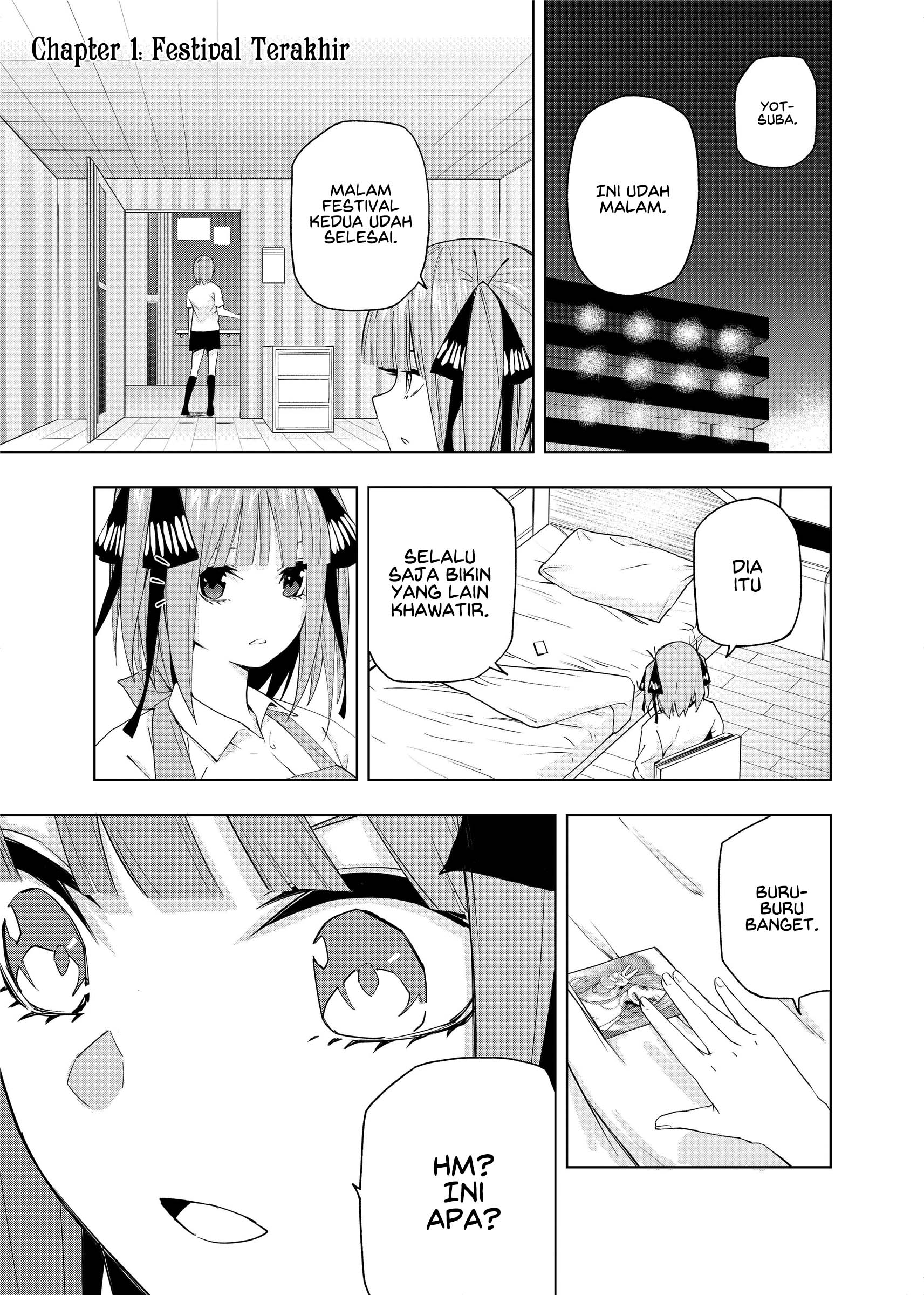 Baca Gotoubun no Hanayome β Chapter 1 Gambar 2