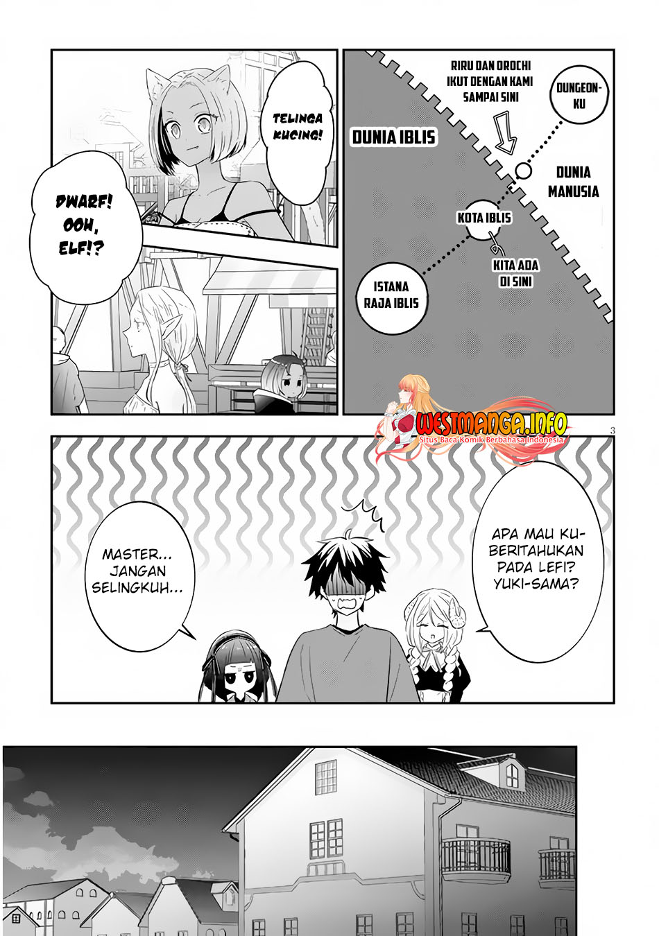 Maou ni Natte node – Dungeon Tsukutte Jingai Musume to Honobono suru Chapter 51.1 Gambar 5