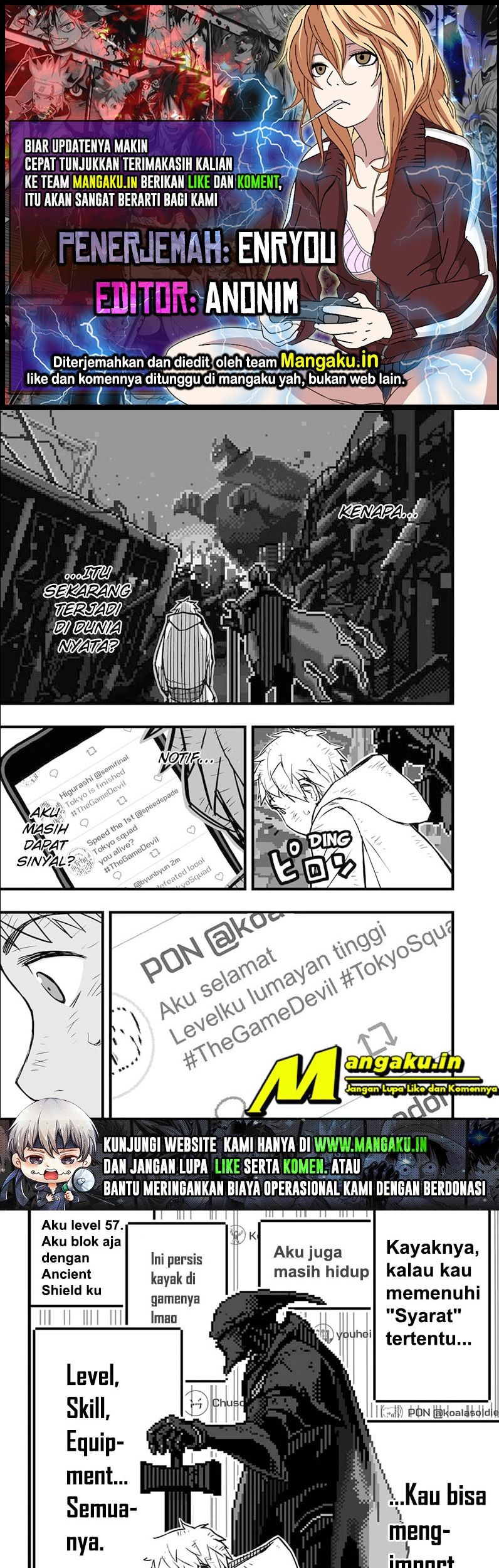 Baca Komik The Game Devil Chapter 03.2 Gambar 1