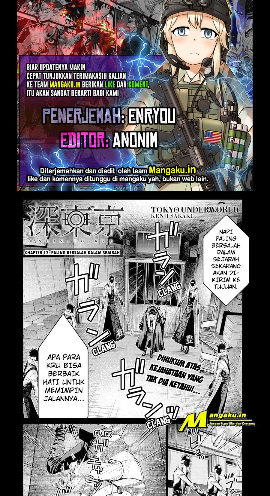 Baca Komik Tokyo Underworld Chapter 12 Gambar 1